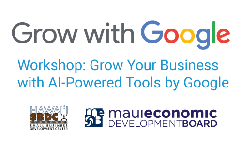 Workshop: Grow Your Business with AI-Powered Tools by Google