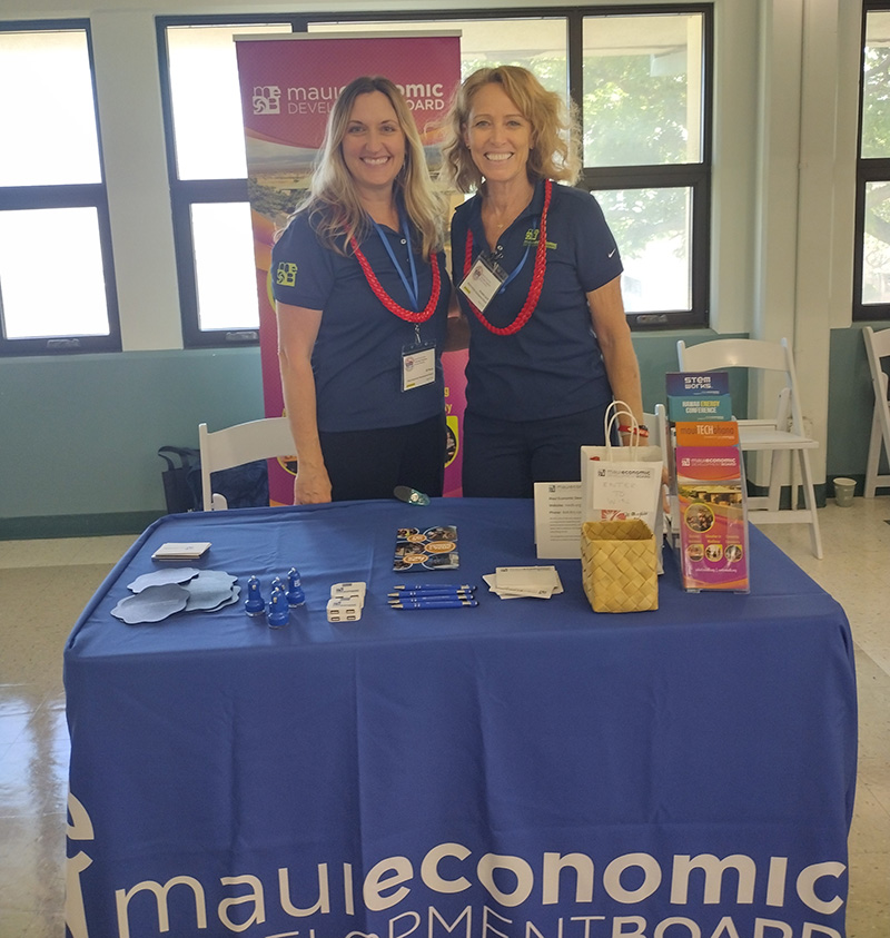 MEDB Resource table with Jill Perez and Annette Lynch