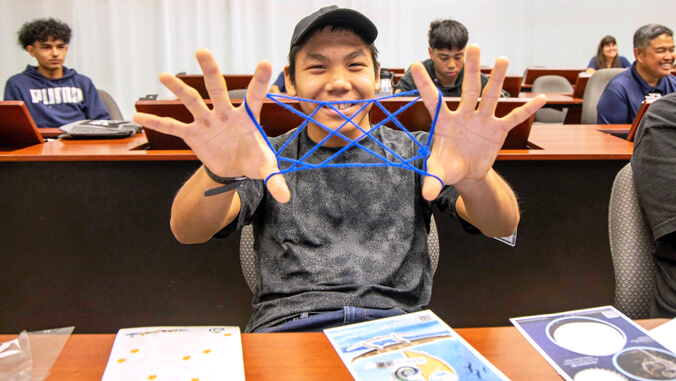 Hawaiʻi Island teens discover mapping tech, opportunities at UH Hilo