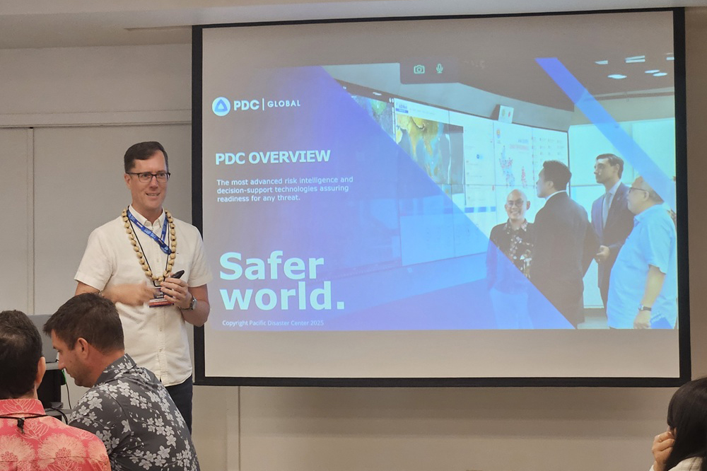 Todd Bosse, Pacific Disaster Center