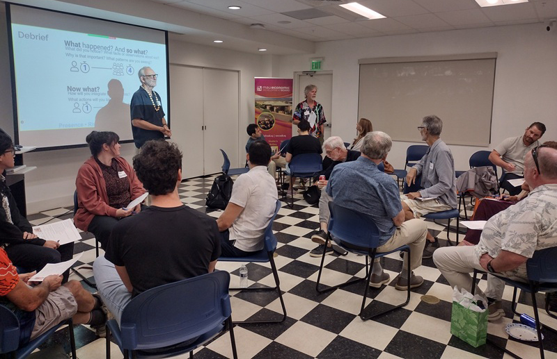 participant feedback at Maui Tech 'ohana